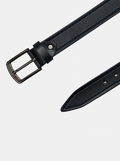 Ремень мужской из натуральной кожи, 130 см