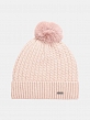 WLT-220-12-AYP-24 Шапка женская 65%шерсть,35% акрил,б/разм,пудровая