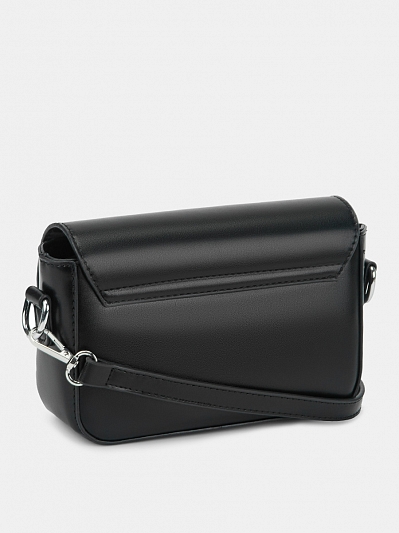 Сумка женская, черная, 20х6х13