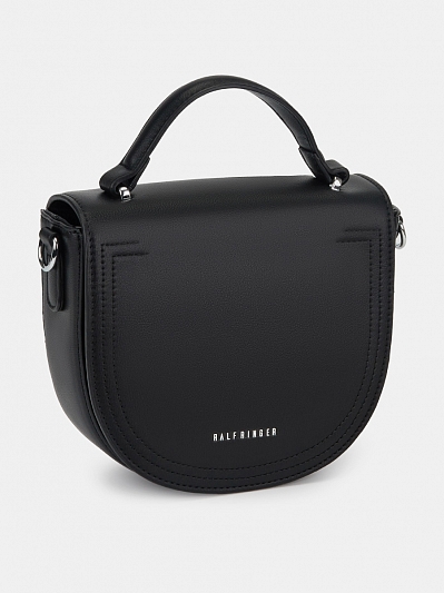 АУГС335700 Сумка женская искусственная ко жа,220x50x190,черная