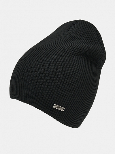 АУГЧ094300_Н Шапка мужская Ralf Ringer 70%шерсть,30%акрил,черная