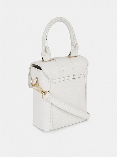 Сумка женская, молочная, 7*17*13