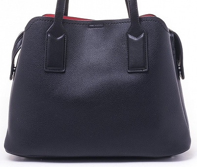 RK538-01 Сумка жен.,иск.кожа 35*27*16 BAGGINI черная