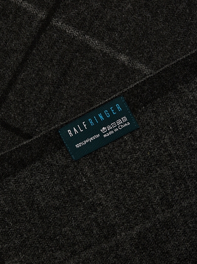 АУГШ112400 Шарф мужской Ralf Ringer 100%полиэстер,33*180,черный