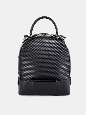 12029/10 Рюкзак женск,иск.кожа 24*28*11 BAGGINI черный