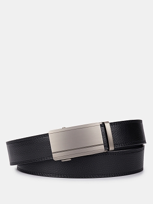 151423P-20552-01 Ремень мужской натур.кожа 1300x35x2,черный