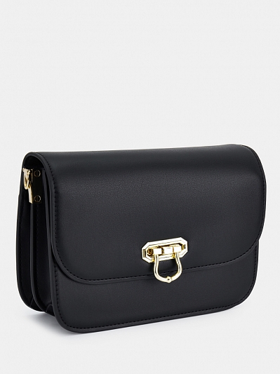 27375/10 Сумка жен.,BAGGIN,иск.кожа 19*12*7,черная