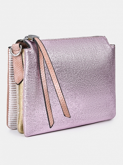 Сумка женская, розовая, 22*17*50