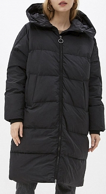 B001876-L-Черный Пуховик женский, р.L (48),черный