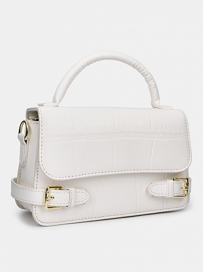 Сумка женская, молочная, 22*6*12