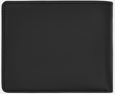 PM.89\R.sd.LG.черный-RR Портмоне мужское натур.кожа 120*100*20 черное