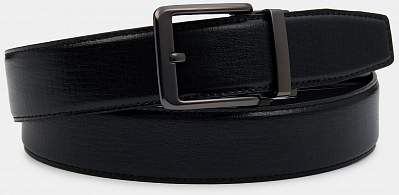 GDOV06-P-01 Ремень мужской Ralf Ringer,нат тур.кожа,3,4*110-130 , черный