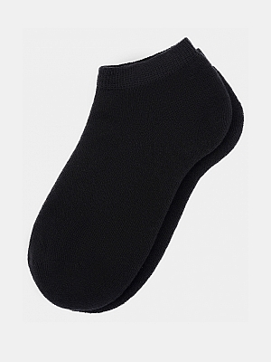 АУОН046200 Носки женские 80% хл.15%п/а, 5%эл.махра р.23-25 черные