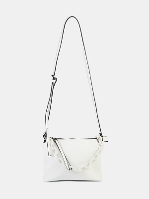 R21106/30 Сумка женская, искуств.кожа ,24*19*5, белая