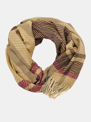 АУГШ107900 Палантин женский Ralf Ringer55 %полиэстер45%вискоз,65*180,беж