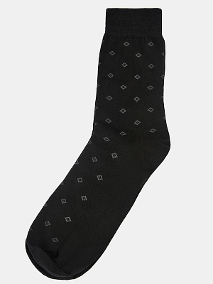 АУОН040800 Носки мужские 69% хл.25%п/а ,4%ПП,2%эл.р.27-29 черные