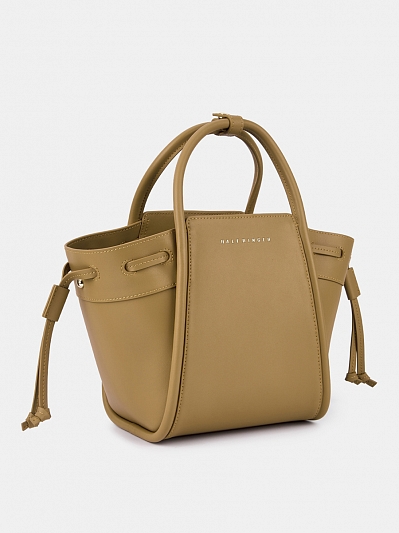 Сумка женская из натуральной кожи, коричневая, 31х15х21,5