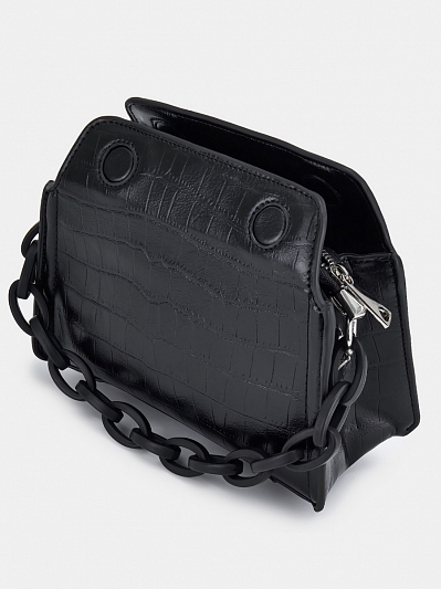 Сумка женская, черная, 23*13*9