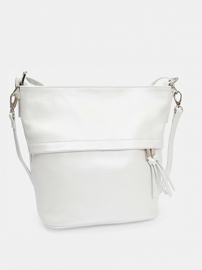 АУГС272500 Сумка женская,натур.кожа 270*320*140 белая