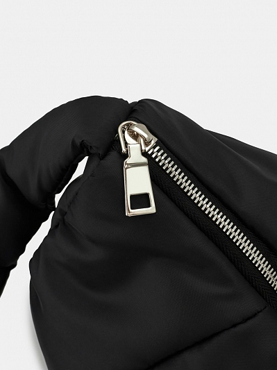 Сумка кросс-боди женская, черная, 42x22x10