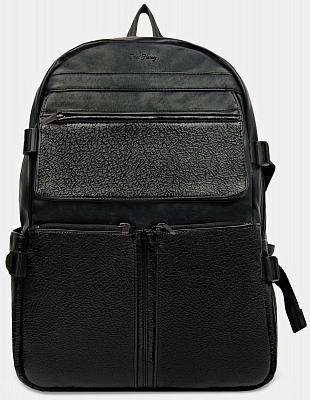 ACRE-02-J-01 Рюкзак мужской,Jonas Hanway,ис к.кожа,140*35*450,черный