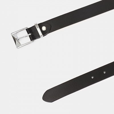 Ремень женский из натуральной кожи, 115см