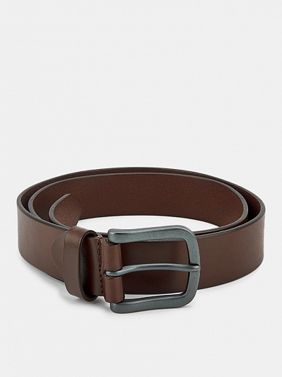 АУГР094900 Ремень мужской Ralf Ringer,нат ур.кожа,130х3,8,коричневый