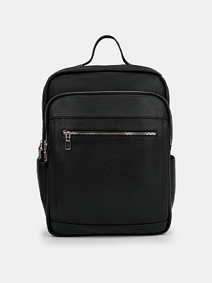 АУГЗ054300 Рюкзак мужской,иск.кожа ,390х295х115,черный