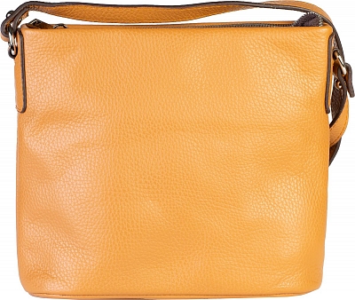 АУГС258900 Сумка женская натур. кожа 240*210*105 св.коричневая