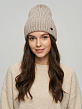 АУГЧ089600_Н Шапка женская Ralf Ringer 50% шерсть,50%акрил,бежевая