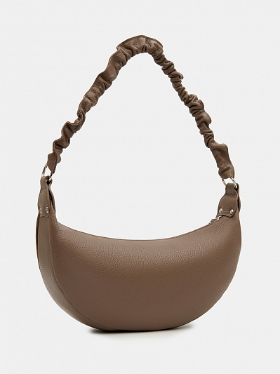 АУГС299600 Сумка женская,натуральная кожа ,160x60x310,темно-бежевая