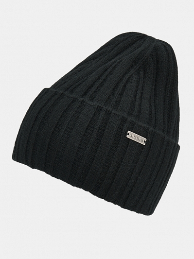 АУГЧ095300_Н Шапка мужск.Ralf Ringer60%виск оза,20%ангора,20%шерсть,черная