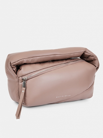  Сумка женская, коричневая ,12x30x8