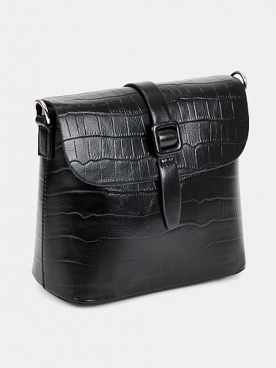 R27220/10 Сумка женская, иск. кожа, 210x100x190,черная