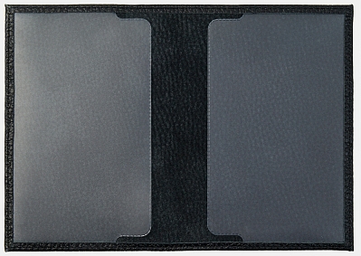 O.1.sd.BRT.черный-RR Обложка для паспорта 95*137*2 черный