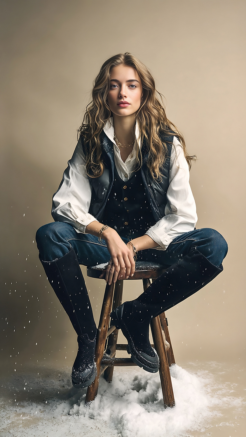 Ботфорты женские BECKA