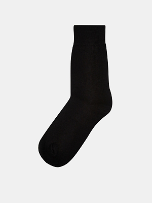 АУОН072500 Носки мужские 10см,хлопок 97%п олиамид2%,лакра1%,р.41-43,черн