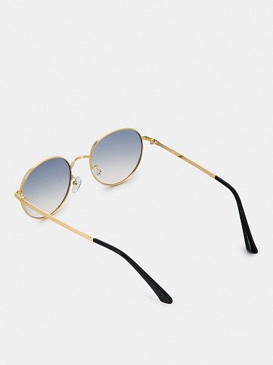 180313P-22196-07 Солнцезащитные очки женские, Ralf Ringer,медь/пластик,голуб