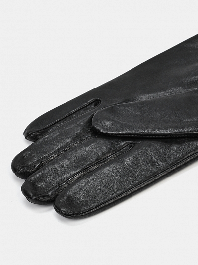 LB-0706-RF-black-8.5_Н Перчатки муж.нат.кожа70%шерсть 30% акрил р.8,5 черные