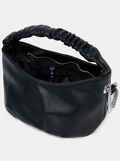 Сумка женская, черная, 7*20*14