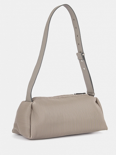 R27528/19 Сумка женская, искуственная ко жа,100x320x200,серая