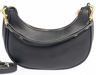 28005-5/10 Сумка женская,BAGGINI,иск.кожа ,25*13*7,черная