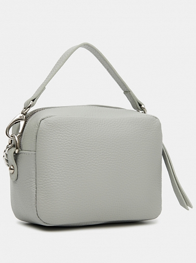 АУГС290700 Сумка женская,натур.кожа, 170х120х70 серый гранит