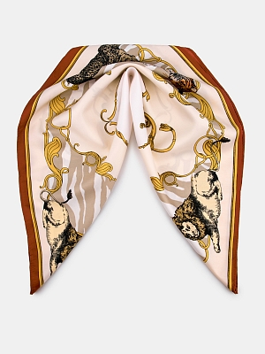 170313P-23193-11 Платок женский Ralf Ringer 100%полиэстер,55х55,белый