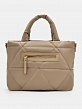 Сумка женская, бежевая, 28х12х25