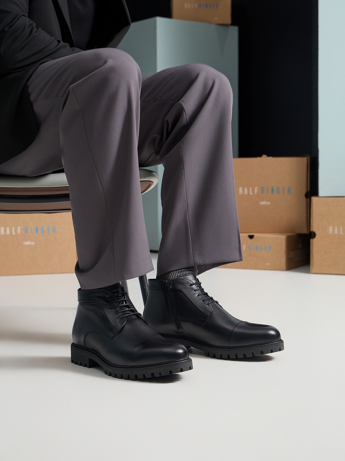 Ботинки мужские VISSO