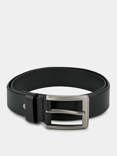 АУГР097500 Ремень мужской Ralf Ringer,нат ур.кожа,130x4,черный