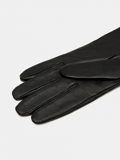 LB-4909-1-RF-black-7_Н Перчатки женские 100%кожа  р.7 черные