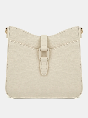 Сумка женская, бежевая, 8*20,5*22,5