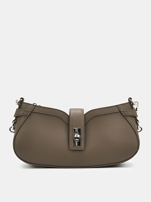 АУГС337100 Сумка женская Ralf Ringer натур.кожа,270х80х140,сер-кор